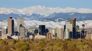 Denver, Colorado skyline