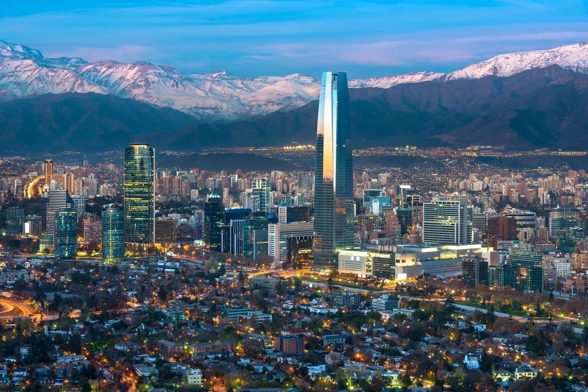 Santiago, Chile skyline